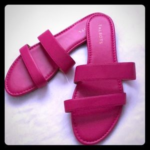 Talbots New Pink Sandals Size 10! Never worn!